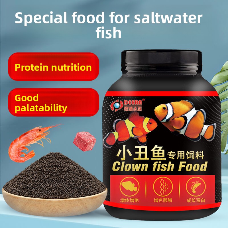 Fish Food Flake - DEERA Clownfish & Tang Food |