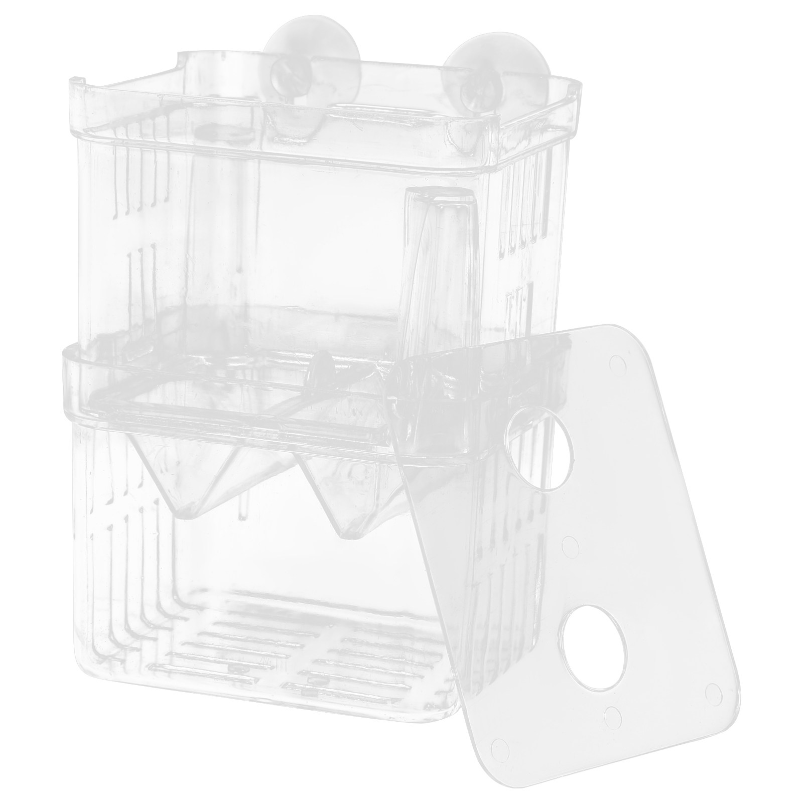 Aquarium Fish Jumping - Aquarium Fish Breeder Box Transparent Double