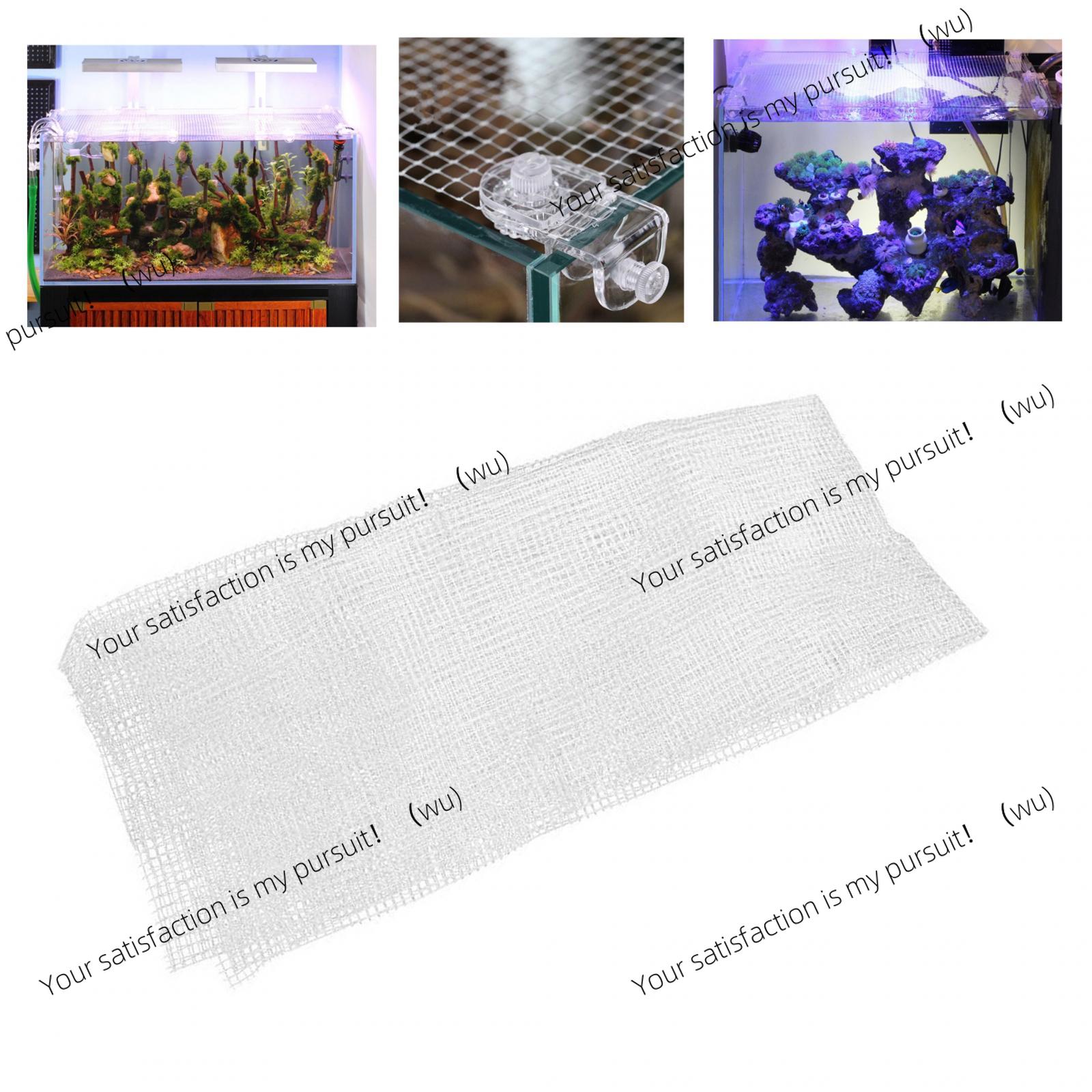 Aquarium Fish Jumping - Aquarium cover fish tank DIY invisible