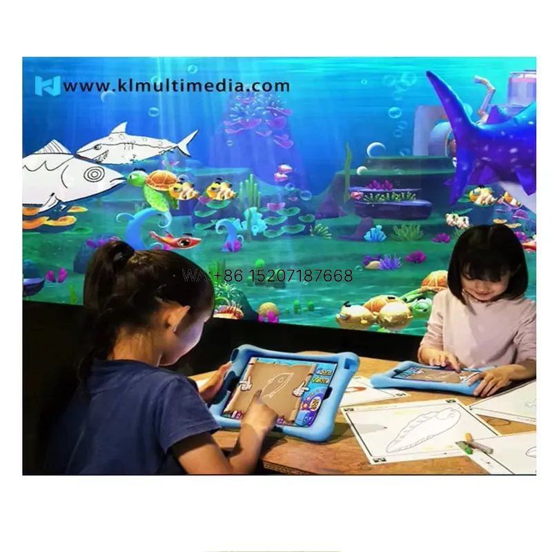Aquarium Fish Game - Wmwmnu for Interactive Painting Games Wall