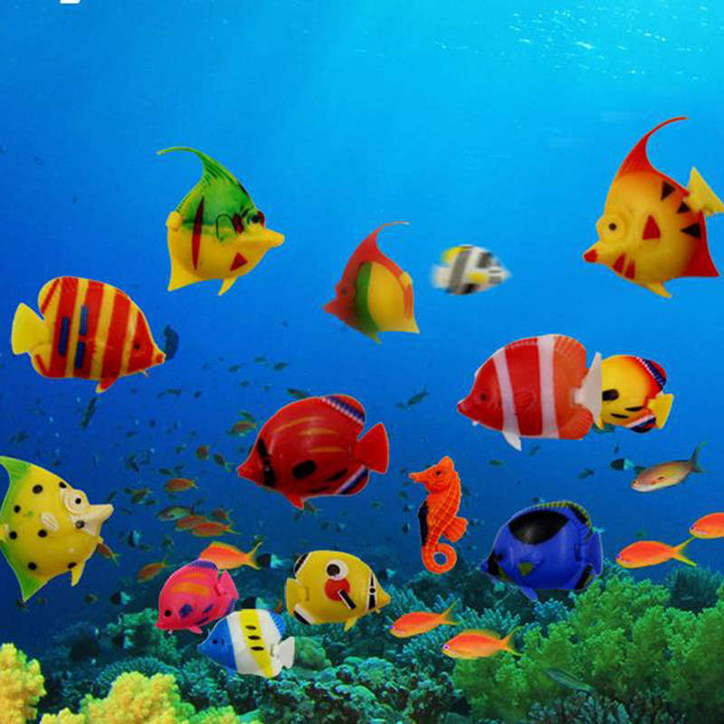 10pcs Aquarium Fish Tank Artif - Fish Toys For Aquarium recension och pris