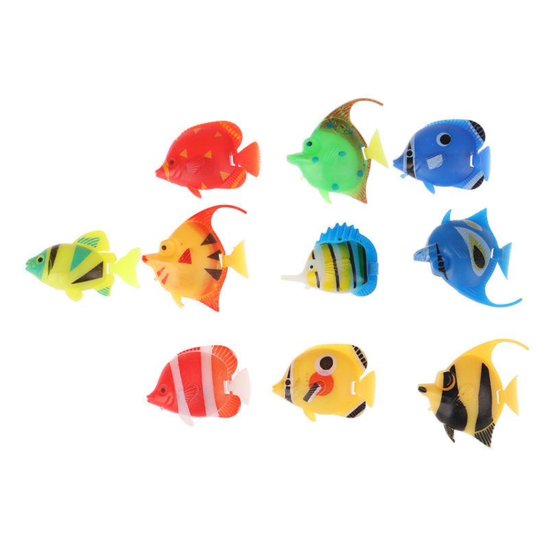 10pcs Aquarium Fish Tank Artif - Fish Toys For Aquarium recension och pris