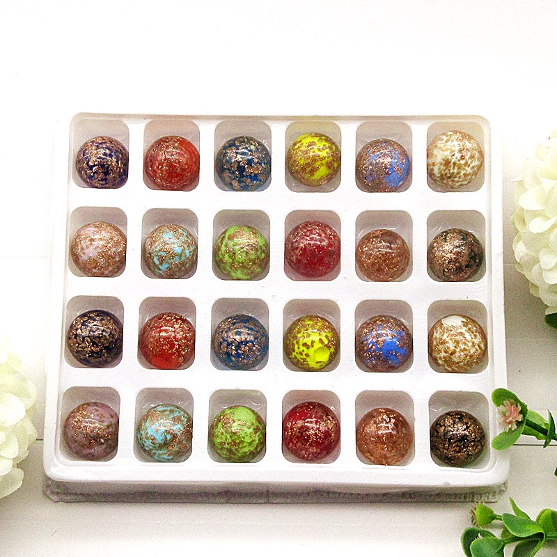 Glass Marbles Balls 16mm Color - Aquarium Fish Game recension och pris