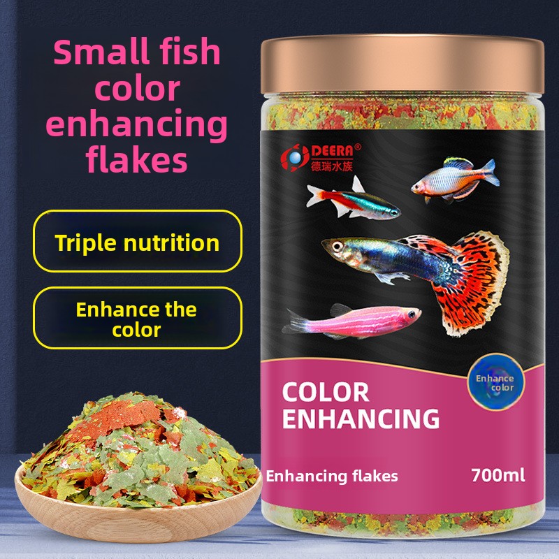 DEERA Tropical Fish Flakes, Un - Fish Food Flake recension och pris