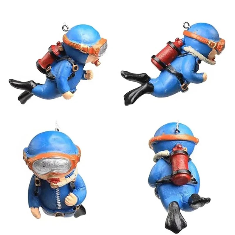 1/2pcs Fish Tank Diver Ornamen - Aquarium Fish Popular recension och pris