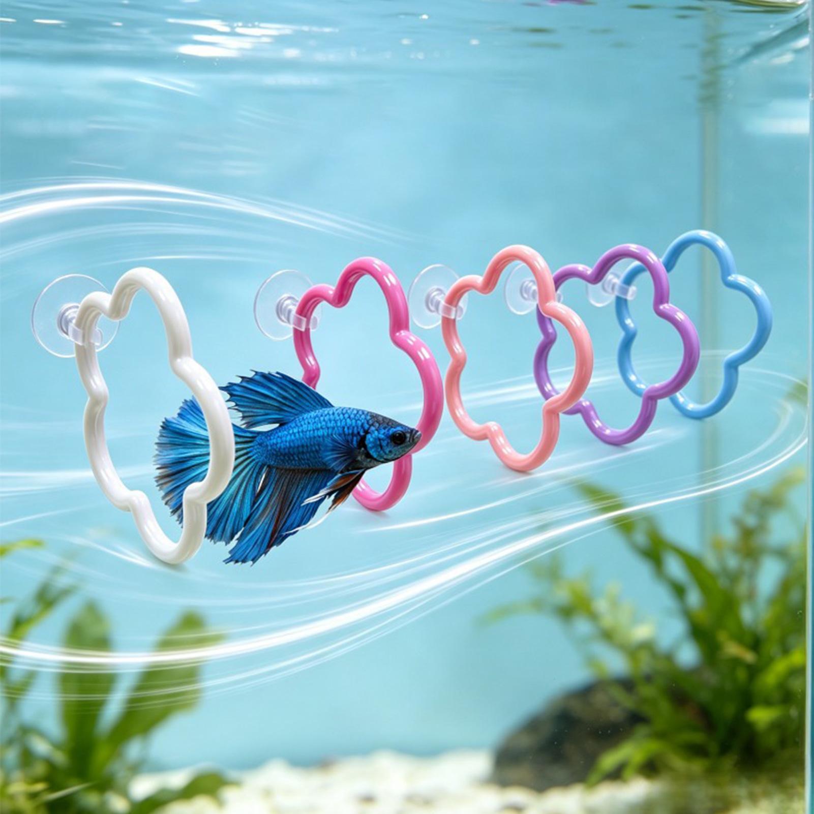 Betta Fish Toys 5 Pieces Color - Fish Toys For Aquarium recension och pris
