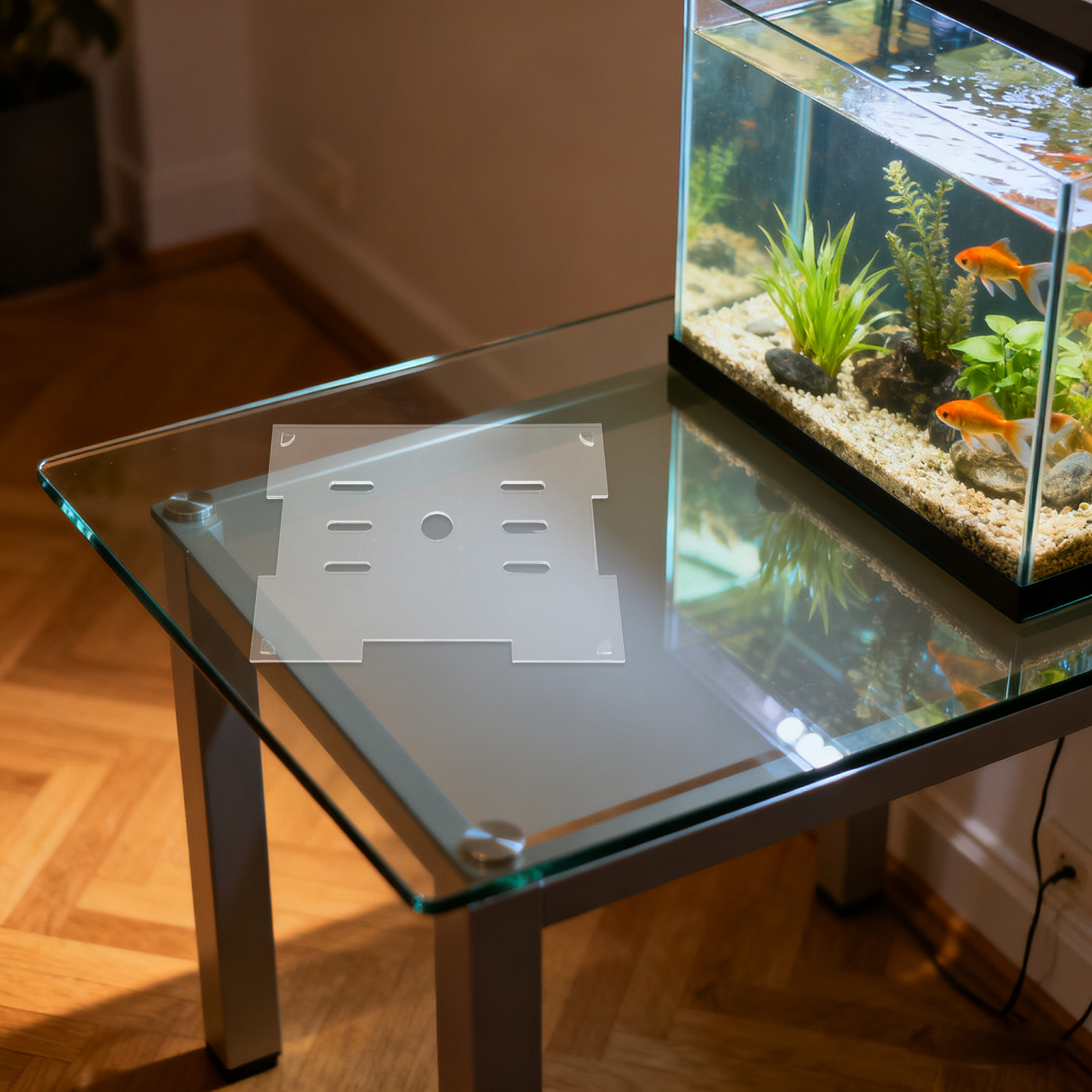 Transparent Fish Tank Lid 7.8x - Aquarium Fish Jumping recension och pris