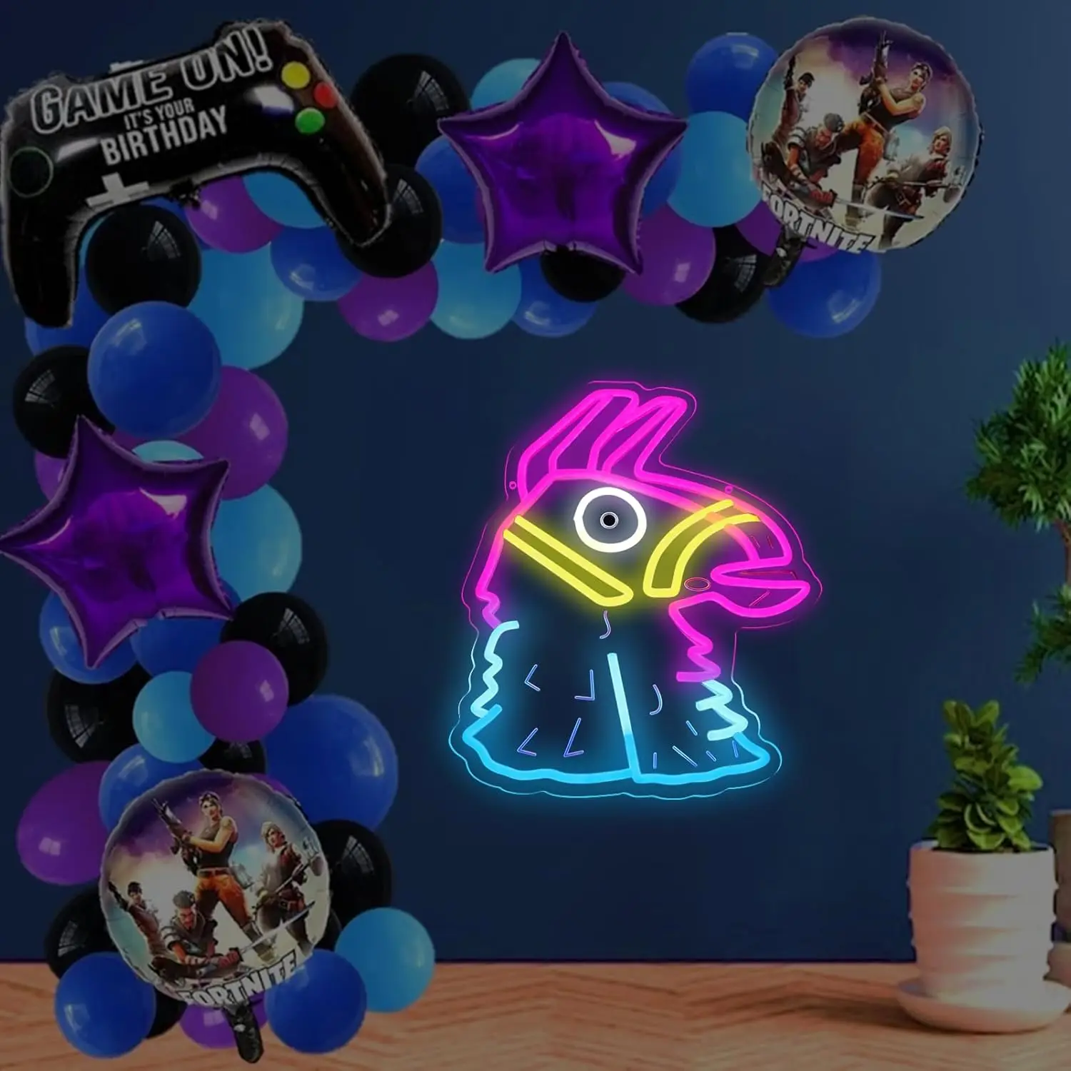 Fish Neon Sign Pink Yellow Blu - Aquarium Fish Game recension och pris