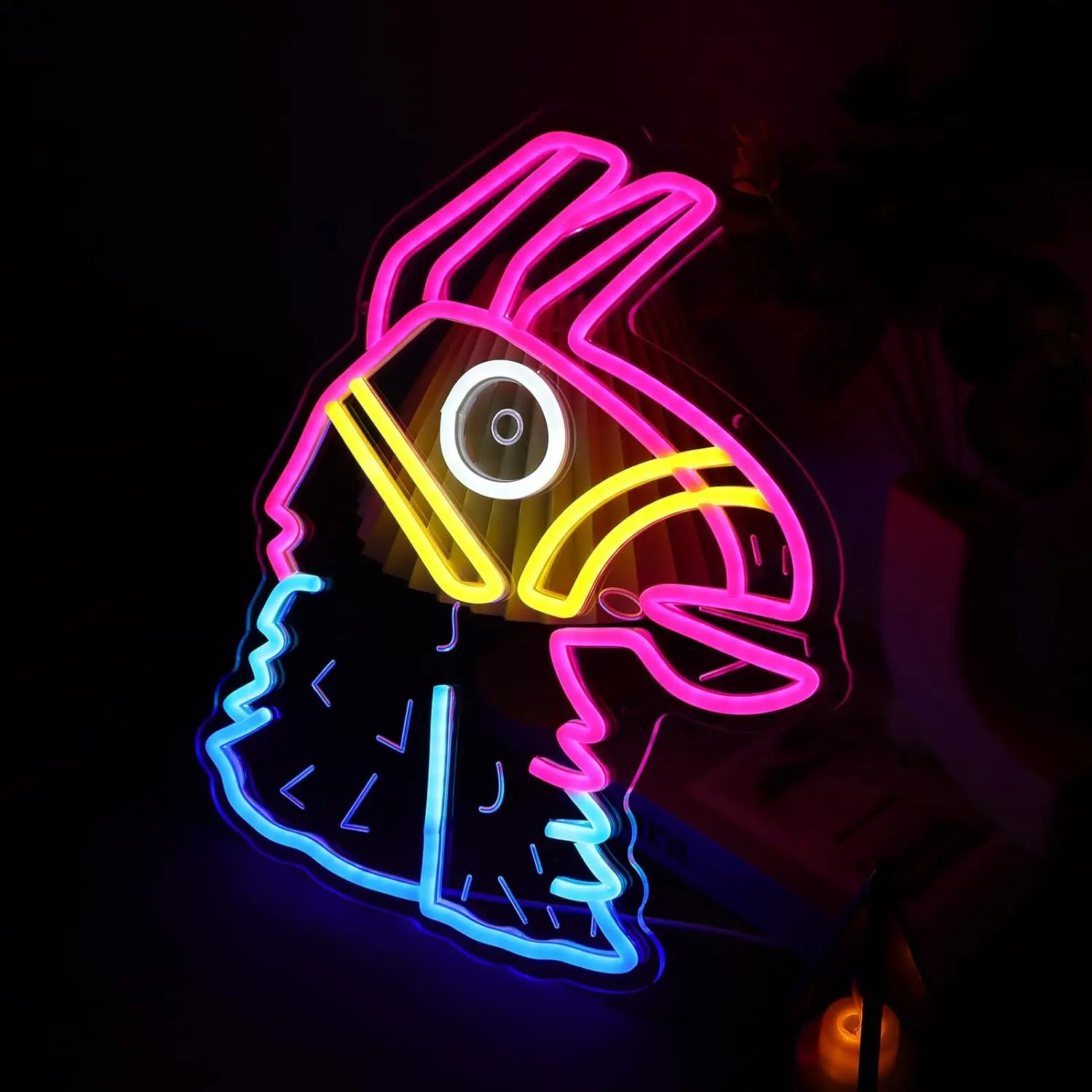 Fish Neon Sign Pink Yellow Blu - Aquarium Fish Game recension och pris