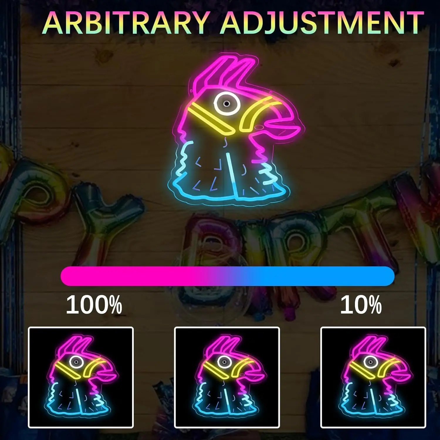 Fish Neon Sign Pink Yellow Blu - Aquarium Fish Game recension och pris