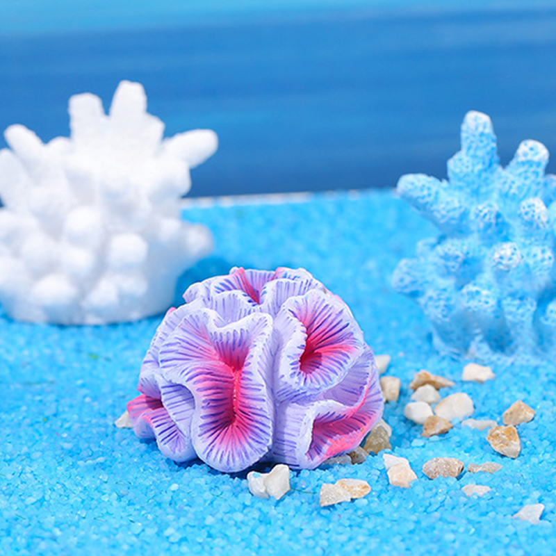 {H} Mini Resin Simulated Coral - Fish Toys For Aquarium recension och pris