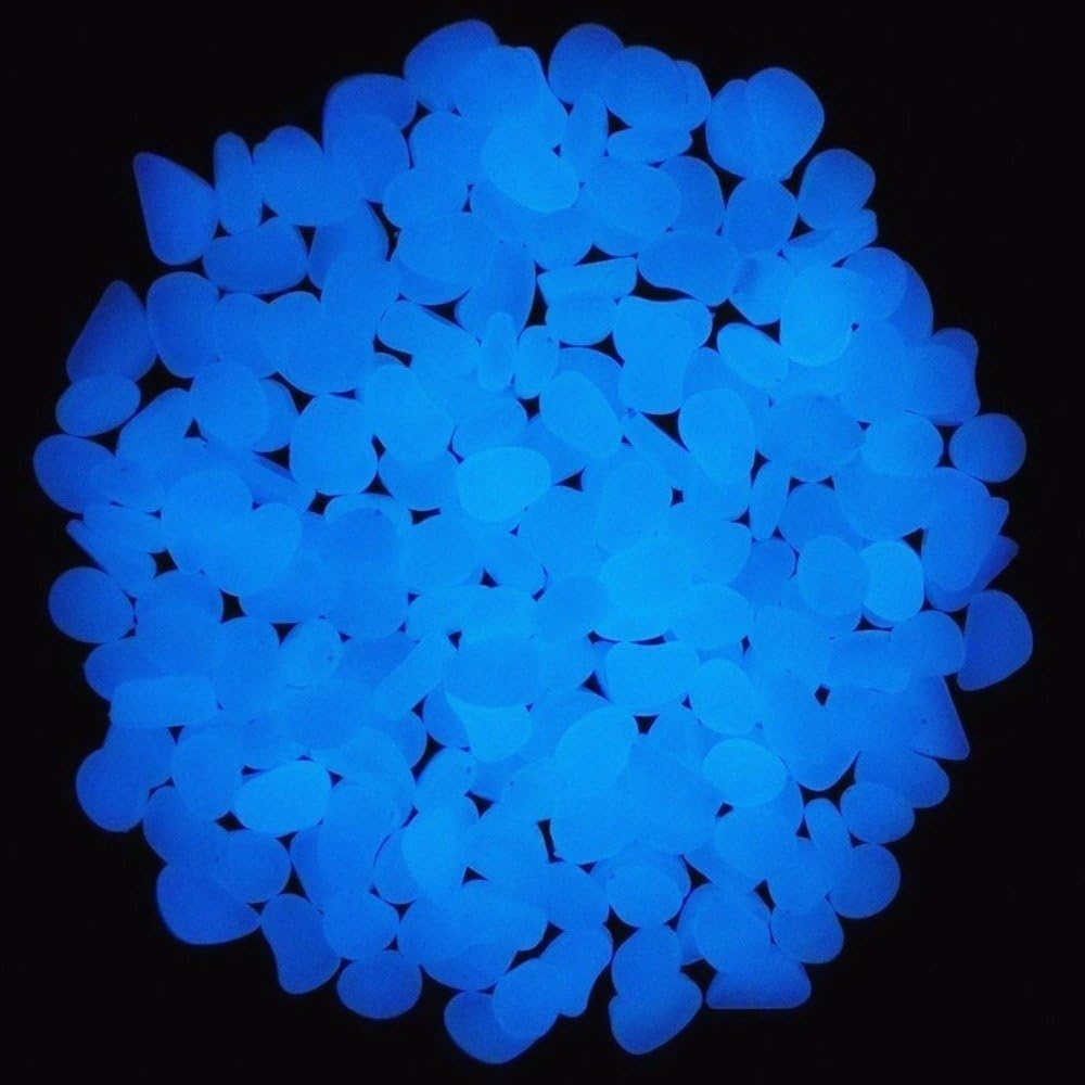 Fish Tank Rocks Glow Blue Pebb - Aquarium Fish Buy recension och pris