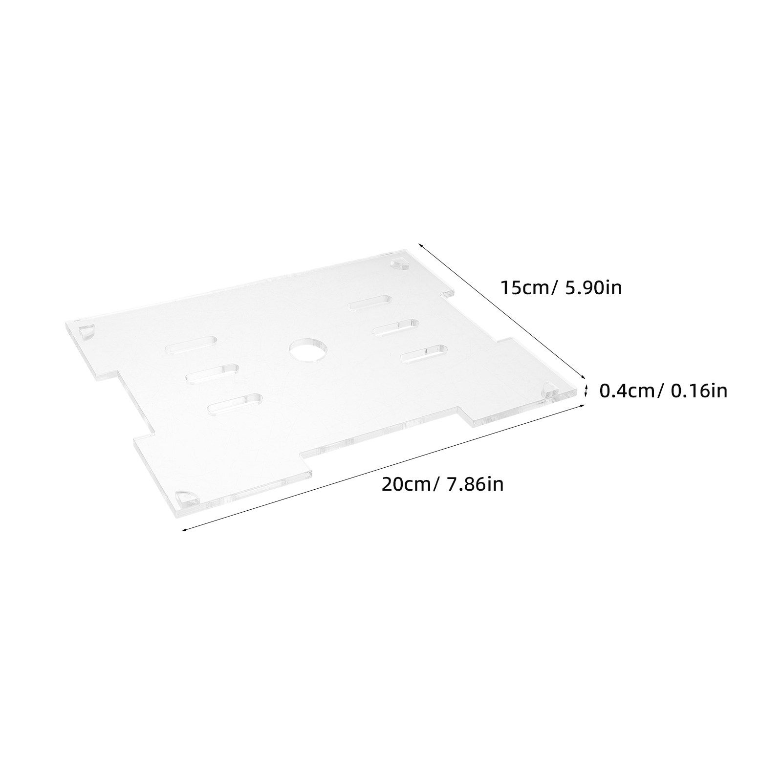 Transparent Acrylic Aquarium L - Aquarium Fish Jumping recension och pris
